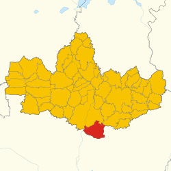 Map of Brugherio (Province of Monza and Brianza, region Lombardy, Italy 2024)